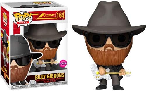 ZZ TOP: BILLY GIBBONS #164 - FUNKO POP!-FLOCKED-EXCLUISVE