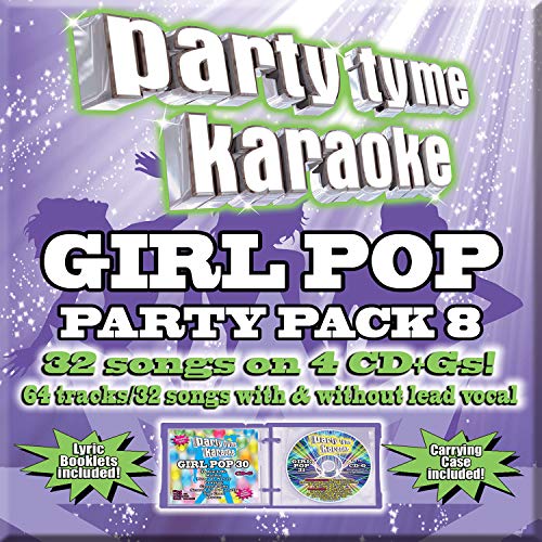 SYBERSOUND KARAOKE - GIRL POP PARTY PACK 8 (CD)
