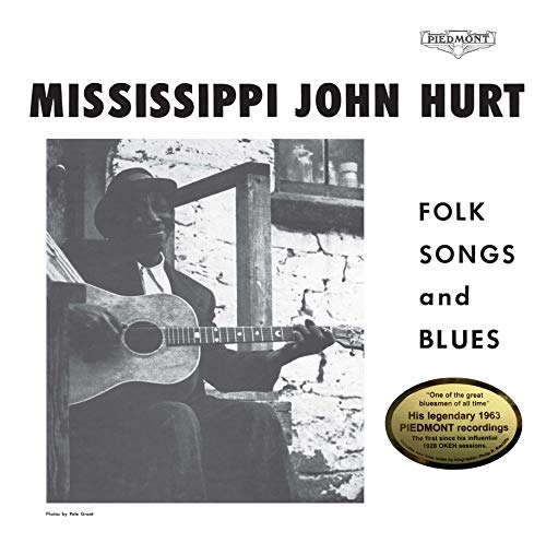 HURT,MISSISSIPPI JOHN - FOLKS SONGS AND BLUES (180G) (VINYL)