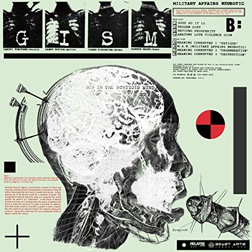 G.I.S.M. - MILITARY AFFAIRS NEUROTIC (REISSUE) (CD)