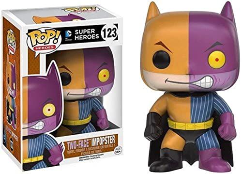 DC SUPERHEROES: TWO-FACE IMPOSTER #123 - FUNKO POP!