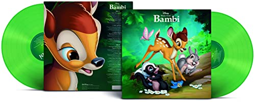 MUSIC FROM BAMBI: 80TH ANNIVERSARY / O.S.T. - MUSIC FROM BAMBI: 80TH ANNIVERSARY (ORIGINAL SOUNDTRACK) - LIGHT GREEN COLORED VINYL