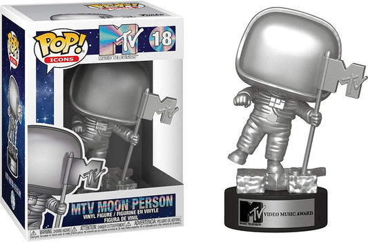 MTV MOON PERSON (SILVER) #18 - FUNKO POP!