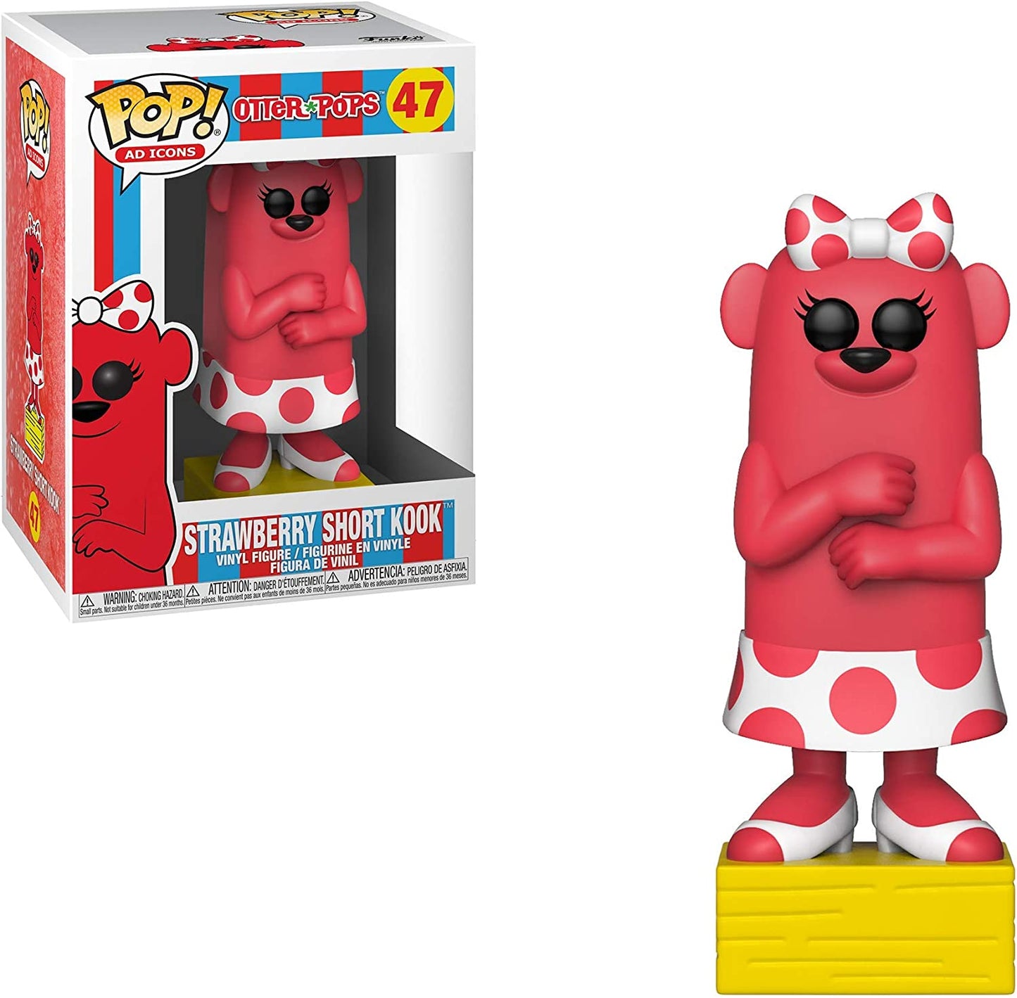 OTTER POPS: STRAWBERRY SHORT KOOK #47 - FUNKO POP!