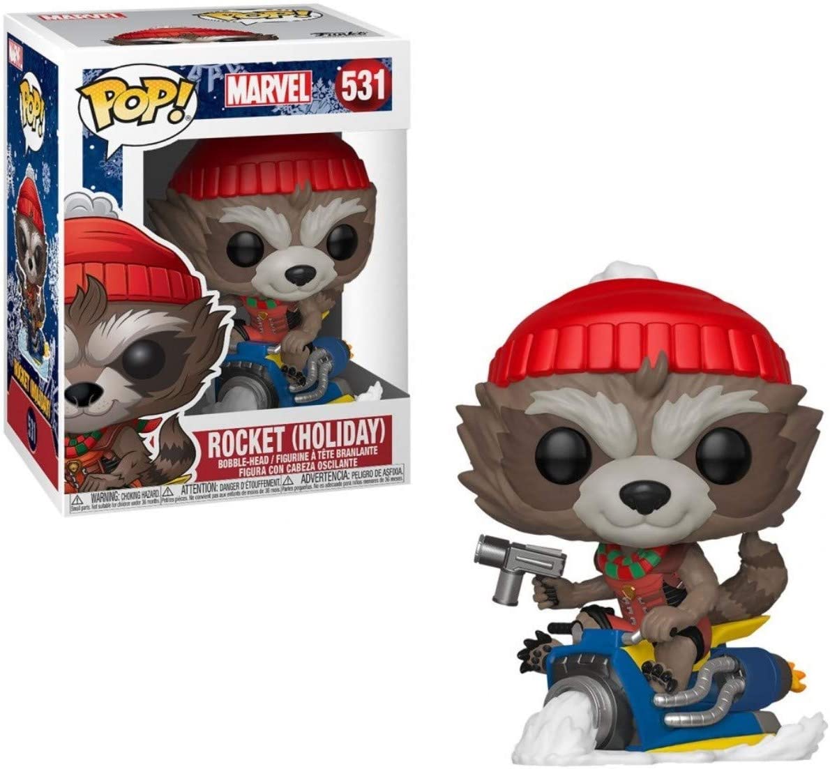 MARVEL: ROCKET (HOLIDAY) #531 - FUNKO POP!