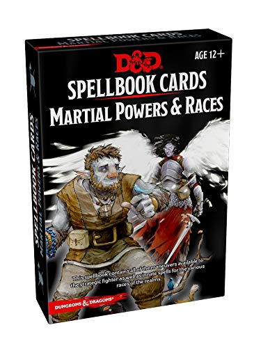 DUNGEONS & DRAGONS: MARTIAL POWER & RACES - SPELLBOOK CARDS