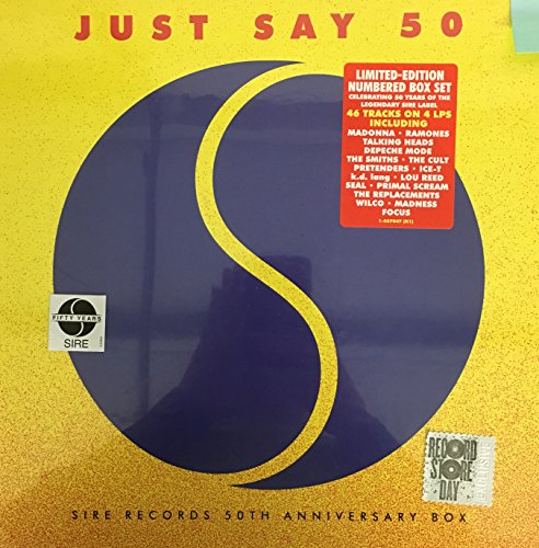 VARIOUS ARTISTS - JUST SAY 50: SIRE RECORDS 50TH ANNIVERSARY (VARIOUS ARTISTS) (VINYL)