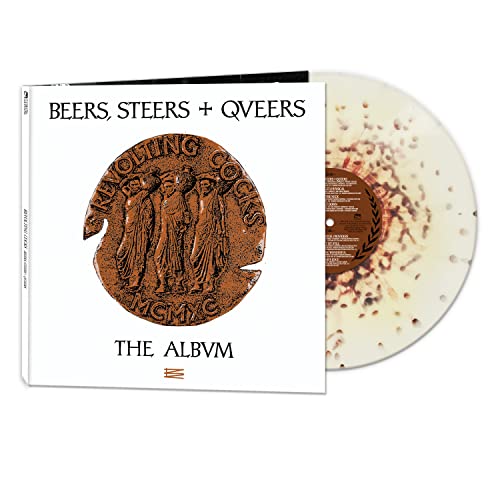 REVOLTING COCKS - BEERS, STEERS & QUEERS - BRONZE/WHITE SPLATTER (VINYL)