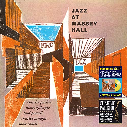 CHARLIE PARKER - JAZZ AT MASSEY HALL [LIMITED 180-GRAM YELLOW COLORED VINYL]