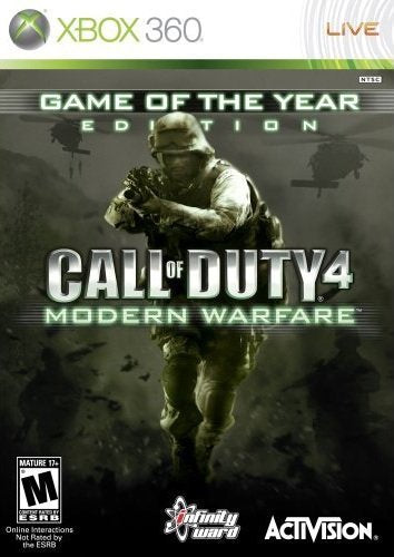 CALL OF DUTY 4 MODERN WARFARE - GAME OF THE YEAR EDITION