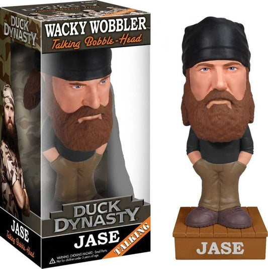 DUCK DYNASTY: JASE (BOBBLE-HEAD) - WACKY WOBBLER