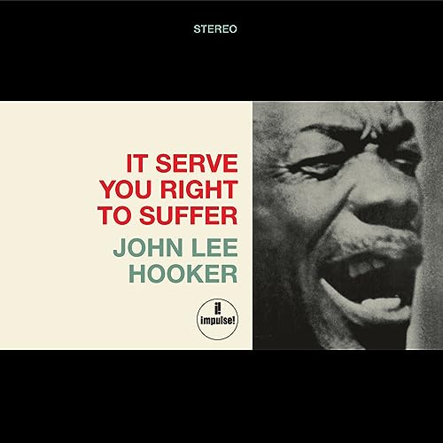 JOHN LEE HOOKER - IT SERVES YOU RIGHT TO SUFFER (VINYL)