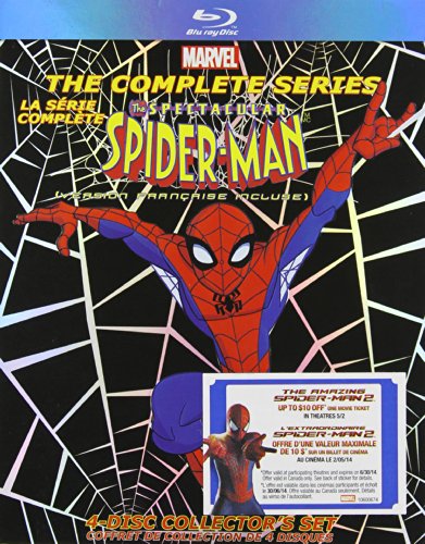 SPECTACULAR SPIDER-MAN: THE COMPLETE FIRST AND SECOND SEASON BILINGUAL [BLU-RAY]