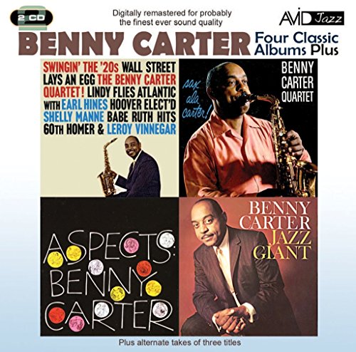 CARTER, BENNY - FOUR CLASSIC ALBUMS (2CD CONTAINING 4 COMPLET LPS) (CD)