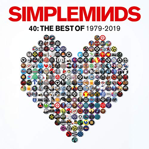 SIMPLE MINDS - 40: THE BEST OF 1979-2019 - SILVER VINYL