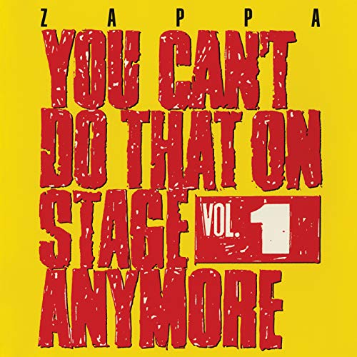 ZAPPA, FRANK - YOU CANT DO THAT ON STAGE ANYMORE VOL.1 (2CD)