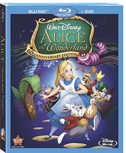 ALICE IN WONDERLAND (60TH ANNIVERSARY EDITION) [BLU-RAY + DVD]