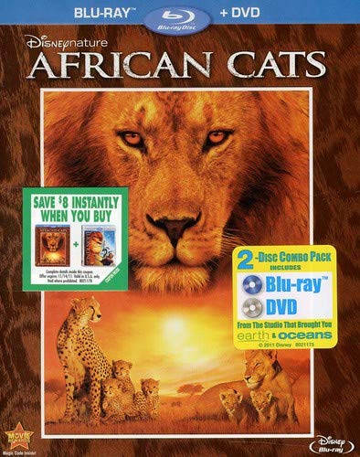 DISNEYNATURE: AFRICAN CATS [BLU-RAY + DVD] (BILINGUAL)