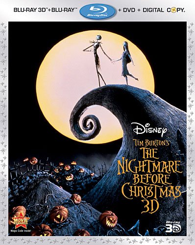 THE NIGHTMARE BEFORE CHRISTMAS (THREE-DISC COMBO: BLU-RAY 3D / BLU-RAY / DVD / DIGITAL COPY)