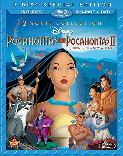 POCAHONTAS & POCAHONTAS II: JOURNEY TO A NEW WORLD (3-DISC SPECIAL EDITION 2-MOVIE COLLECTION) (BLU-RAY/DVD COMBO)