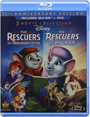 THE RESCUERS (2 MOVIE COLLECTION / 35TH ANNIVERSARY EDITION) (BLU-RAY + DVD)