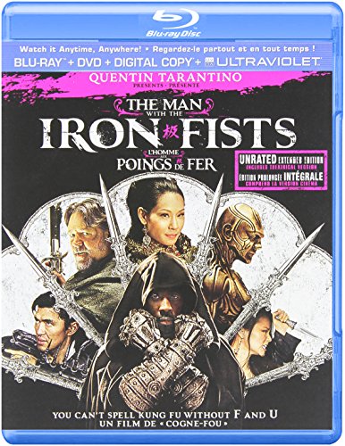 THE MAN WITH THE IRON FISTS (BLU-RAY + DVD + DIGITAL COPY + ULTRAVIOLET) (BILINGUAL)