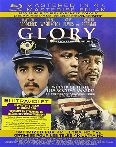 GLORY  - BLU-1989-DENZEL WASHINGTON-4K MASTERED