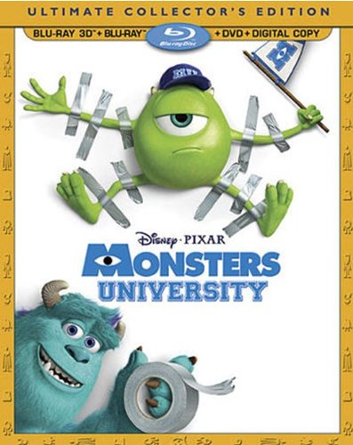 MONSTERS UNIVERSITY 3D: ULTIMATE COLLECTOR'S EDITION (BILINGUAL) [BLU-RAY 3D + BLU-RAY + DVD + DIGITAL COPY]