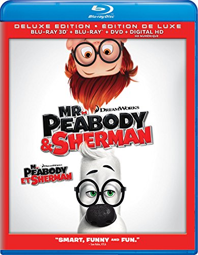 MR. PEABODY & SHERMAN (DELUXE) [BLU-RAY 3D + BLU-RAY + DVD + DIGITAL COPY] (BILINGUAL)