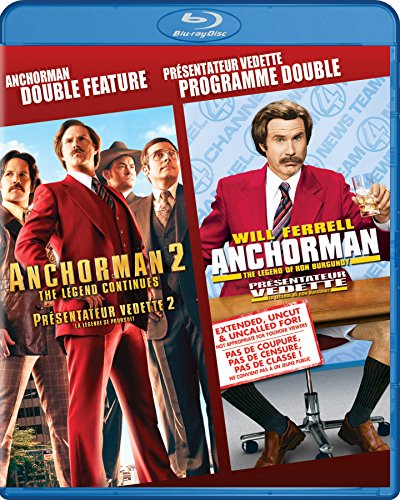 ANCHORMAN / ANCHORMAN 2 DOUBLE FEATURE [BLU-RAY]