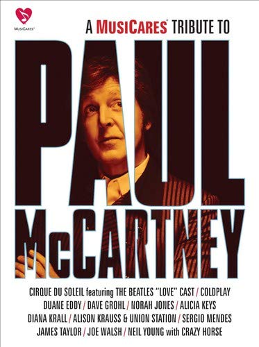 MCCARTNEY, PAUL  - DVD-A MUSICARES TRIBUTE TO