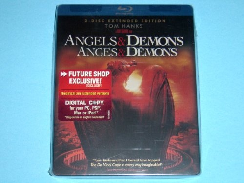 ANGELS & DEMONS  - BLU-2009-TOM HANKS-STEELBOOK