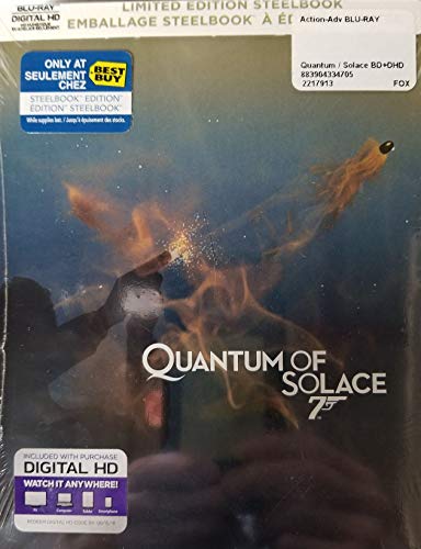 QUANTUM OF SOLACE (JAMES BOND)  - BLU-STEELBOOK