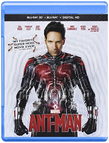 ANT-MAN [3D BLU-RAY + BLU-RAY + DVD + DIGITAL HD] (BILINGUAL)