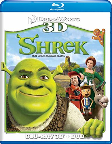SHREK 3D/DVD COMBO [BLU-RAY] (BILINGUAL)