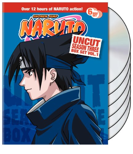 NARUTO (ANIME)  - DVD-SEASON THREE, BOX SET VOL. 1