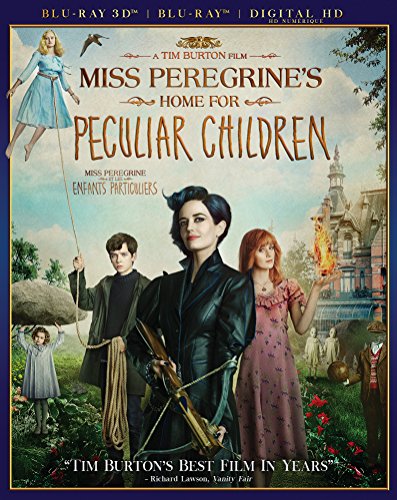 MISS PEREGRINE'S HOME FOR PECULIAR CHILD  - BLU-3D-INC. BLU & DVD COPY