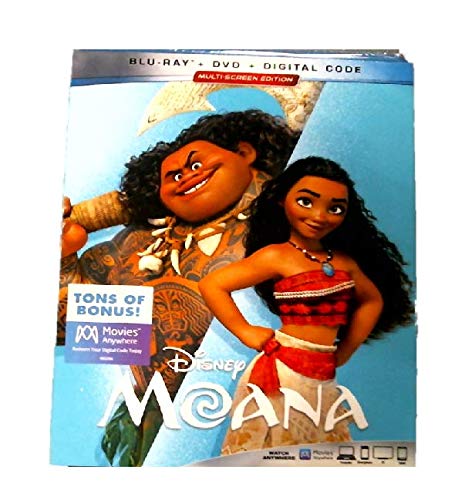 MOANA (BILINGUAL) [BLU-RAY + DVD + DIGITAL HD]