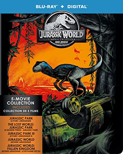 JURASSIC WORLD 5-MOVIE COLLECTION [BLU-RAY] (SOUS-TITRES FRANAIS)
