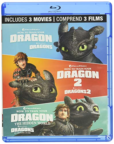 HOW TO TRAIN YOUR DRAGON: 3-MOVIE COLLECTION [BLU-RAY + DIGITAL] (BILINGUAL)