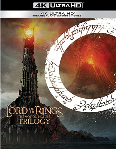 LORD OF THE RINGS, THE: MOTION PICTURE TRILOGY (EXTENDED & THEATRICAL)(4K ULTRA HD + DIGITAL) [BLU-RAY]