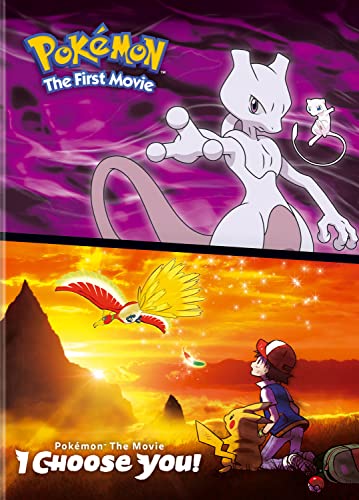 POKEMON DOUBLE FEATURE - THE FIRST MOVIE AND I CHOOSE YOU! (DVD)