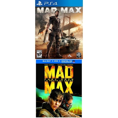 MAD MAX: FURY ROAD [BLU-RAY + DVD + DIGITAL COPY] + MAD MAX - PLAYSTATION 4