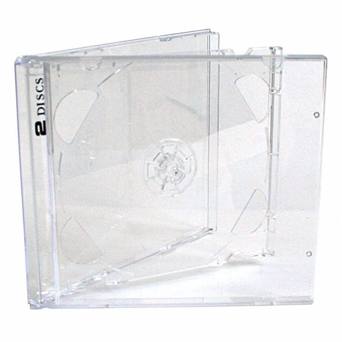 CD Jewel Case Pack - Clear Tray (Double)