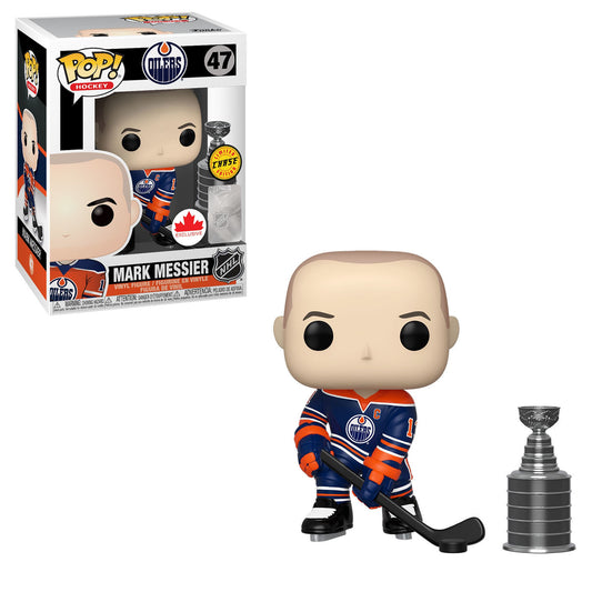 NHL: OILERS: MARK MESSIER #47 - FUNKO POP!-CHASE-EXCLUSIVE