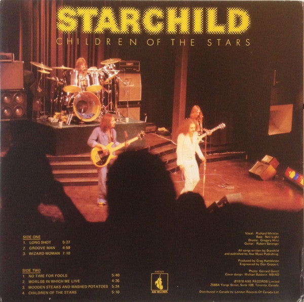 Starchild - Children Of The Stars (Used LP)