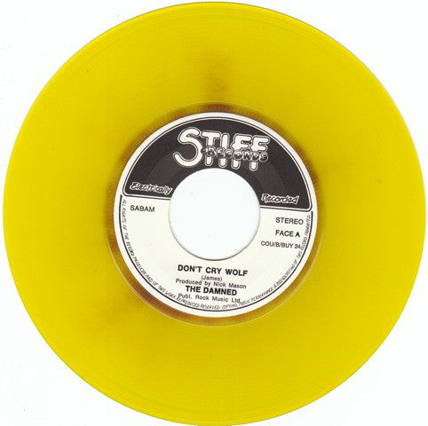 The Damned – Don't Cry Wolf/One Way Love (Yellow) (Used LP)