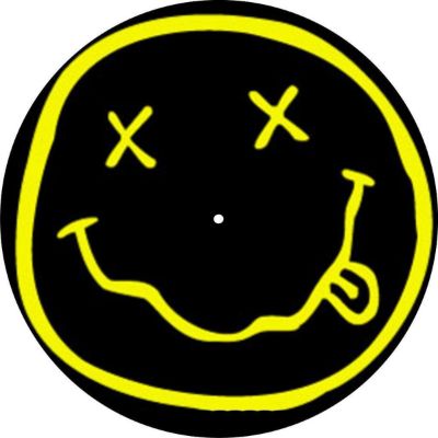 Slipmat - Nirvana Smiley Face