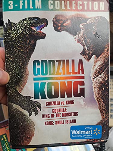 GODZILLA VS. KONG/GODZILLA: KING OF THE MONSTERS/KONG: SKULL ISLAND (3 FILM BUNDLE DVD)