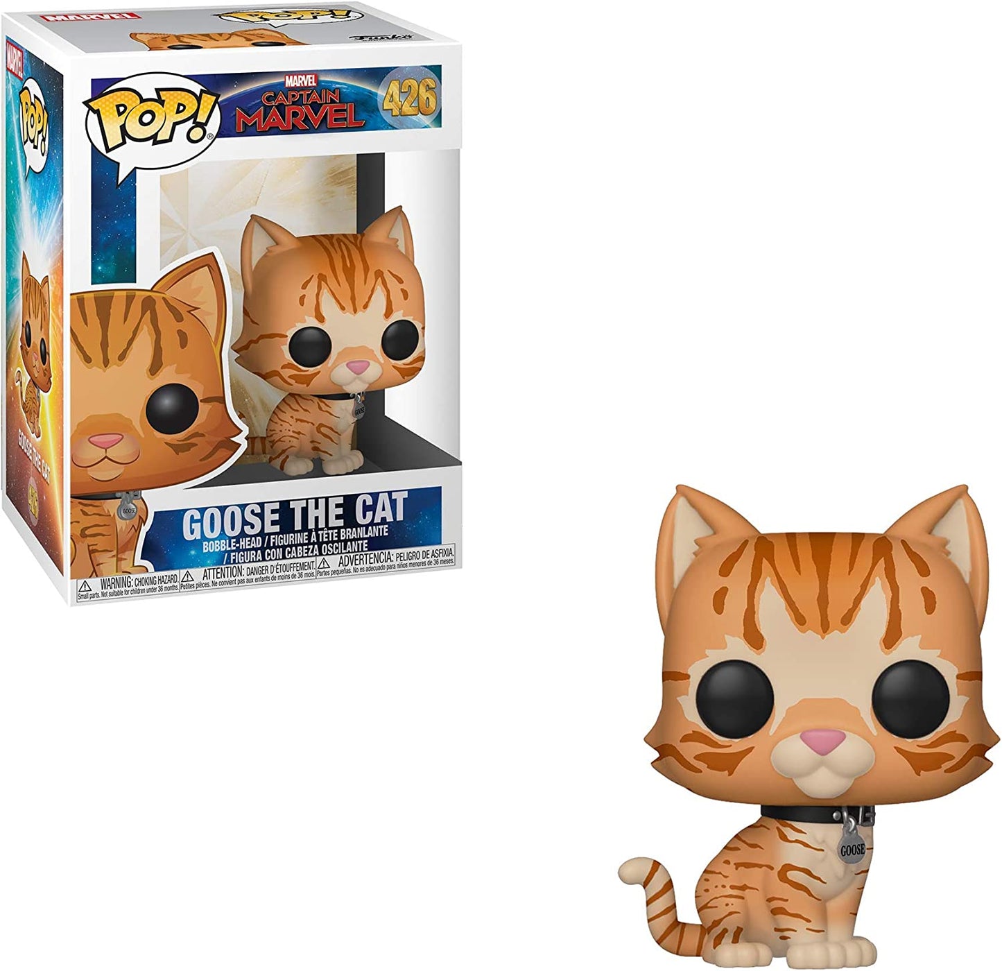 CAPTAIN MARVEL: GOOSE THE CAT #426 - FUNKO POP!